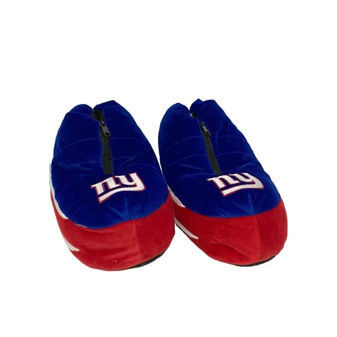 New York NY GIANTS Slippers Large Soft Plush Forever Collectibles Cover