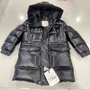 Moncler Kids Giubbotto Down Jacket Kids Size 6A Retail $1,055 New Authentic - Picture 1 of 9