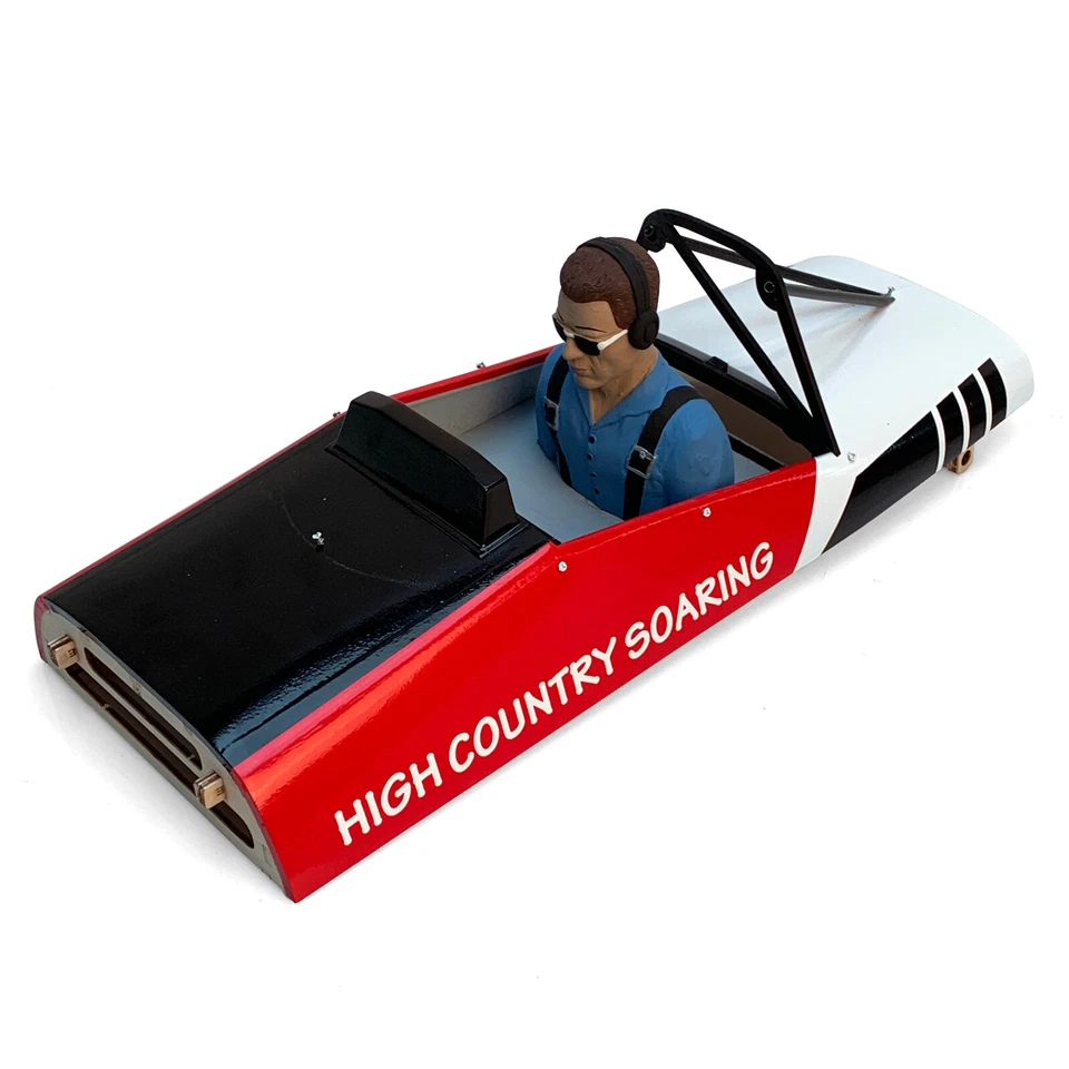 VQ Models Cessna 188 AGwagon (Red/White) Cockpit (No Canopy) - Image 1 of 1