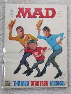 MAD MAGAZINE #186 OCTOBER 1976 MAD STAR TREK MUSICAL FINE+