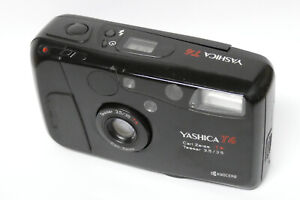 Yashica T4 mit Carl Zeiss Tessar 3,5 / 35 mm Objektiv für Bastler