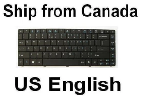 Keyboard for Acer Travelmate 8372 8372G 8372T 8372TG 8372TZ 8372Z 8372ZG ZQ3 US - Picture 1 of 1