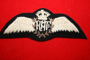 ALA DE PILOTO ESTILO PRE-SEGUNDA GUERRA MUNDIAL ACOLCHADA ALGODÓN REAL BRITÁNICA - Imagen 1 de 1