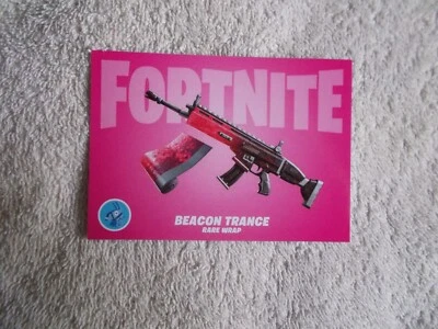 Panini: Fortnite 2021 "BEACON TRANCE / BIG FLAKE" #W14 Trading card Series 3 - Image 1 of 2