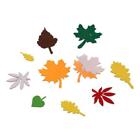 Leaf Shapes Maple Leaves Stickers Adhesive Autumn Leaf  Art Craft