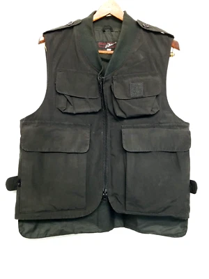 Al Mar 220 Tac Vest USA Conceal Hunting Black Mens Medium Zipper Never Worn - Image 1 of 4