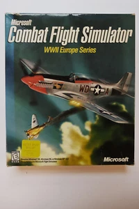 NEW - Microsoft Combat Flight Simulator WWII Europe Series Vintage 1998 Sealed - Picture 1 of 8