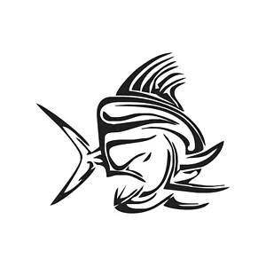 Dolphin Fish Vinyl Decal Car Window Laptop MAHI MAHI Sticker - Picture 1 of 10