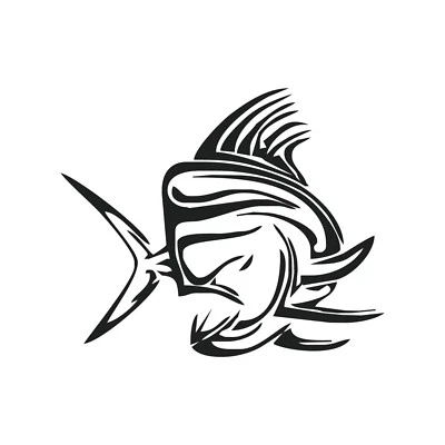 Adesivo de vinil Dolphin Fish janela de carro laptop MAHI MAHI - Imagem 1 de 2