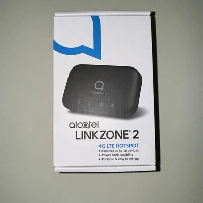 Nuevo punto de acceso Alcatel Linkzone 2 T-Mobile MW43TM WiFi 4G LTE doble banda 2,4 5 GHz Foto 1 de 4