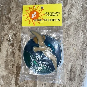 NEW Vintage Suncatcher Seagull Sun Catcher Bird Decoration Ornament Beach Decor - Picture 1 of 3