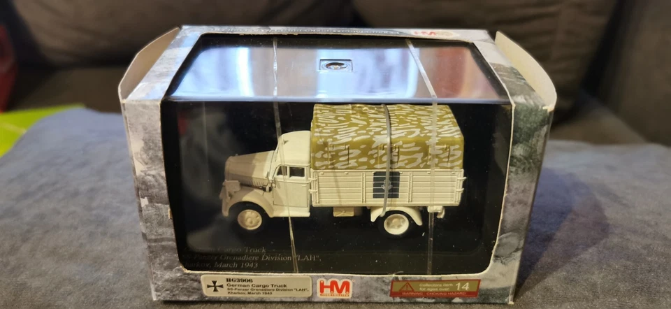 Hobbymaster Modell 1:72/WW2 Wehrmacht Opel Blitz 1943 Kharkov/HG 3906  gebr. 003 - Bild 1 von 1