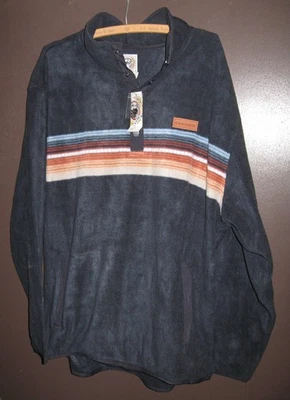 Pullover polar Cinch 1/4 azul a presión para hombre XL NUEVO CON ETIQUETAS Foto 1 de 3