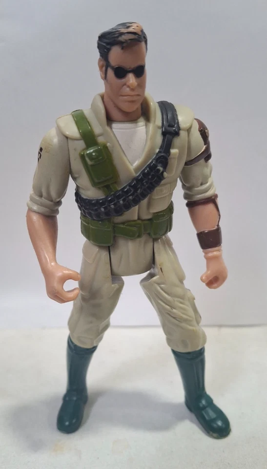 Figura de acción Kenner Hasbro Jurassic Park Dinosaur Tracker 1997 de colección 5" Foto 1 de 2