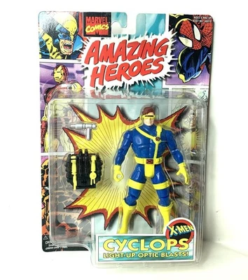 X-Men CYCLOPS Marvel Amazing Heroes Action Figure 1997 Toybiz Vintage - Image 1 of 3
