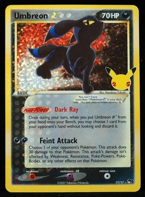 Umbreon #17 NM Pokemon Card - Image 1 of 3