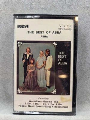 Tape Cassette - ABBA : The Best Of ABBA - Mamma Mia, Waterloo, Honey Honey - Image 1 of 4
