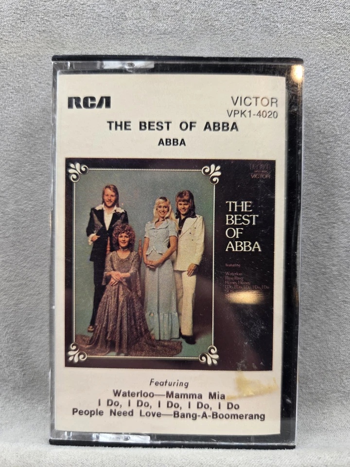 Tape Cassette - ABBA : The Best Of ABBA - Mamma Mia, Waterloo, Honey Honey - Image 1 of 4