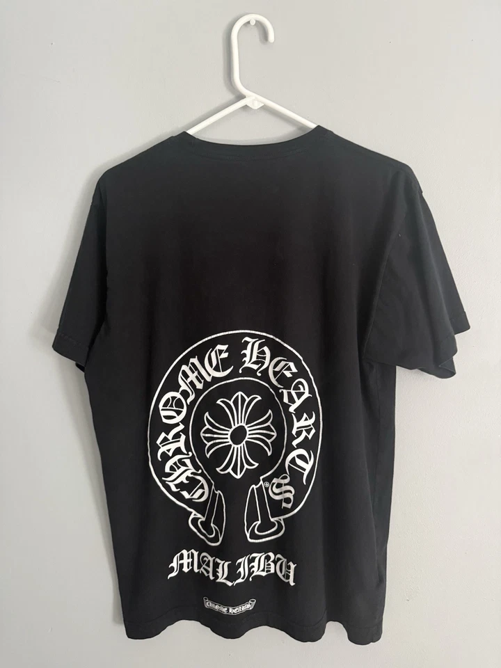 Camiseta Herradura 100% Auténtica Cromo Corazones Malibu Talla Grande Foto 1 de 4