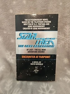 Star Trek Encounter At Farpoint By David Gerrold 1987 First Edition - Picture 1 of 7
