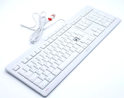 CHERRY Stream USB Tastatur DT, QWERTZ, Weiß - Bild 1 von 4