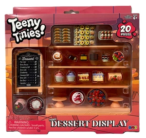 Teeny Tinies Teeny Exhibición de Postres Mini Juego de Comida Juego de 20 Piezas Edades 6+ NUEVO - Imagen 1 de 3