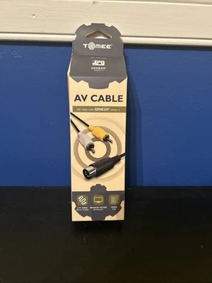 Tomee AV Cable For Sega Genesis Model 1 RCA Composite Audio Video Cord - Image 1 of 2