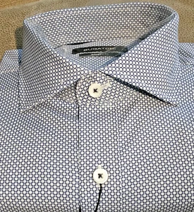 NWT Bugatchi men's Size L long sleeve button down shirt Performance 4-way Shape - Picture 1 of 20