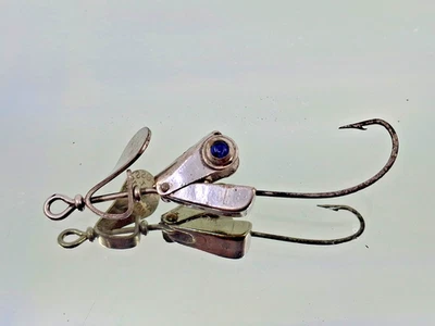 AL FOSS LITTLE EGYPT CEBO DE PESCA, ¡CON OJOS DE CRISTAL AZUL OSCURO! 1916-29 (13) Foto 1 de 4