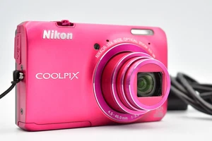 ⏯️[Mint] Nikon COOLPIX S6300 Optical Zoom Pink Digital Camera From Japan - Picture 1 of 17