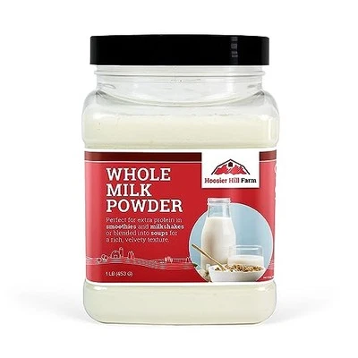 Hoosier Hill Farm All American Dairy Whole Milk Powder 1 lb - Image 1 of 4