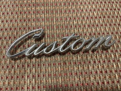 Ford Truck 1968-1972 adorno de insignia emblema con escritura personalizada (ON-25-560) Foto 1 de 4