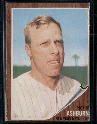 1962 Topps RICHIE ASHBURN #213 - Image 1 of 3