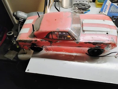 Team Associated TC3 Vintage RC Car upgraded castle esc 69 camaro - Image 1 of 4