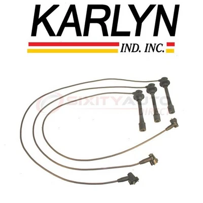 Karlyn Spark Plug Wire Set for 1995-1998 Toyota T100 3.4L V6 - Ignition ds Foto 1 de 4