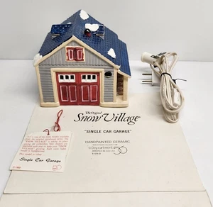 Garaje para autos individuales Department 56 Snow Village #5125-0 - Imagen 1 de 10