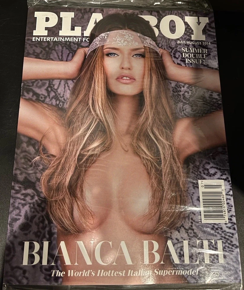 Playboy July/August 2014 Bianca Balti Summer Double Issue Original Package Foto 1 de 3