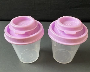 Tupperware S&P Set Guarnizioni Liquide Strette Midget Sale e Pepe Shaker Rosa Nuovo - Foto 1 di 1