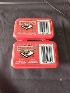 2 BOXES Crosman Copperhead .22 caliber 5.5mm lead airgun pellets 175ct New - Picture 1 of 2