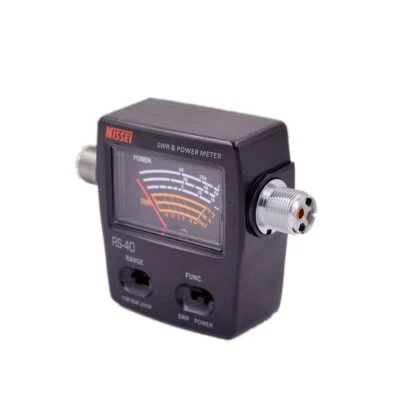 RS40 SWR Power Meter SO239 VHF UHF for KENWOOD YAESU Radio Watt Pointer Tester - Image 1 of 4