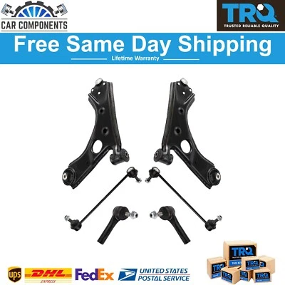 Kit de suspensión de dirección TRQ brazos de control barras de amarre extremos enlaces para 15-19 ProMaster Foto 1 de 4