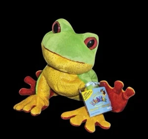 VNTG Webkins tree Frog Stuffed Animal New With Tags  - Picture 1 of 1