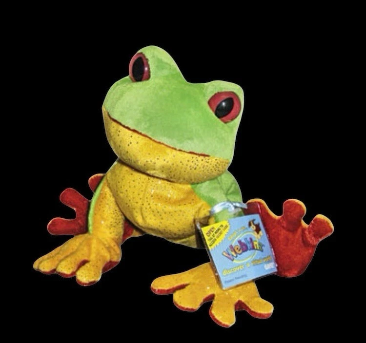 VNTG Webkins tree Frog Stuffed Animal New With Tags  - Image 1 of 1
