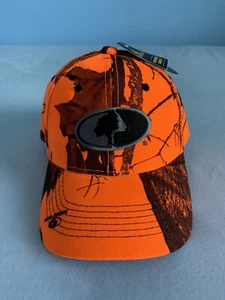 Mossy Oak Blaze Orange Men’s Adjustable Baseball Hat BRAND NEW - Picture 1 of 4