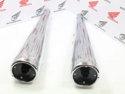 Honda CX 500 Auspuff Endtopf Set Schalldämpfer rechts links - Bild 1 von 4