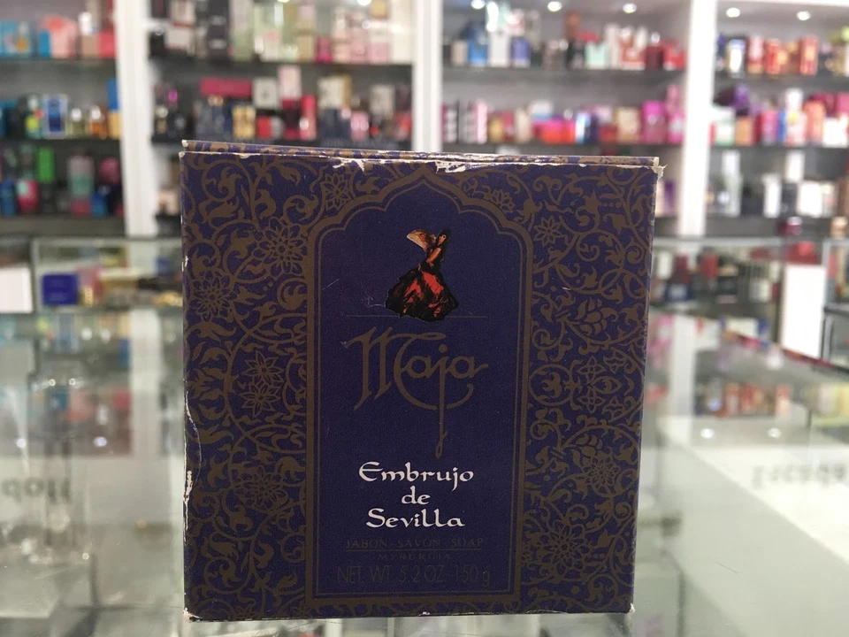 Maja by Myrurgia Embrujo de Sevilla Jabón Savon Soap 5.2 oz Vintage RARE