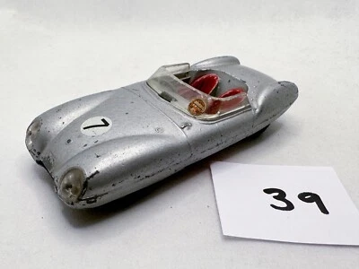 RARO CORGI TOYS # 151 LOTUS MARK 11 LE MANS COCHE DE CARRERAS PLATEADO/ROJO FUNDIDO A PRESIÓN 1958 Foto 1 de 4