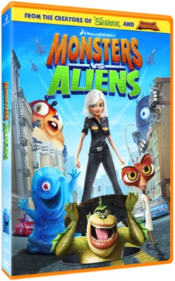 Monsters Vs Aliens DVD (2009) Rob Letterman, Vernon (DIR) cert PG Amazing Value - Image 1 of 2