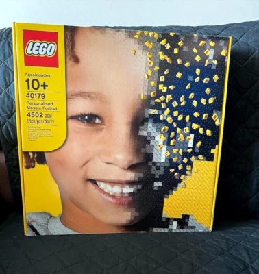 LEGO Personalized Mosaic Portrait 40179 New Sealed Set - Image 1 of 4