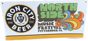 Pittsburgh North Side Music Festival 2023 Oversized Billboard Hanging Poster - Picture 1 of 2